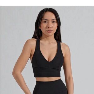 BuffBunny Alpha Sports Bra Onyx Black- Size Medium